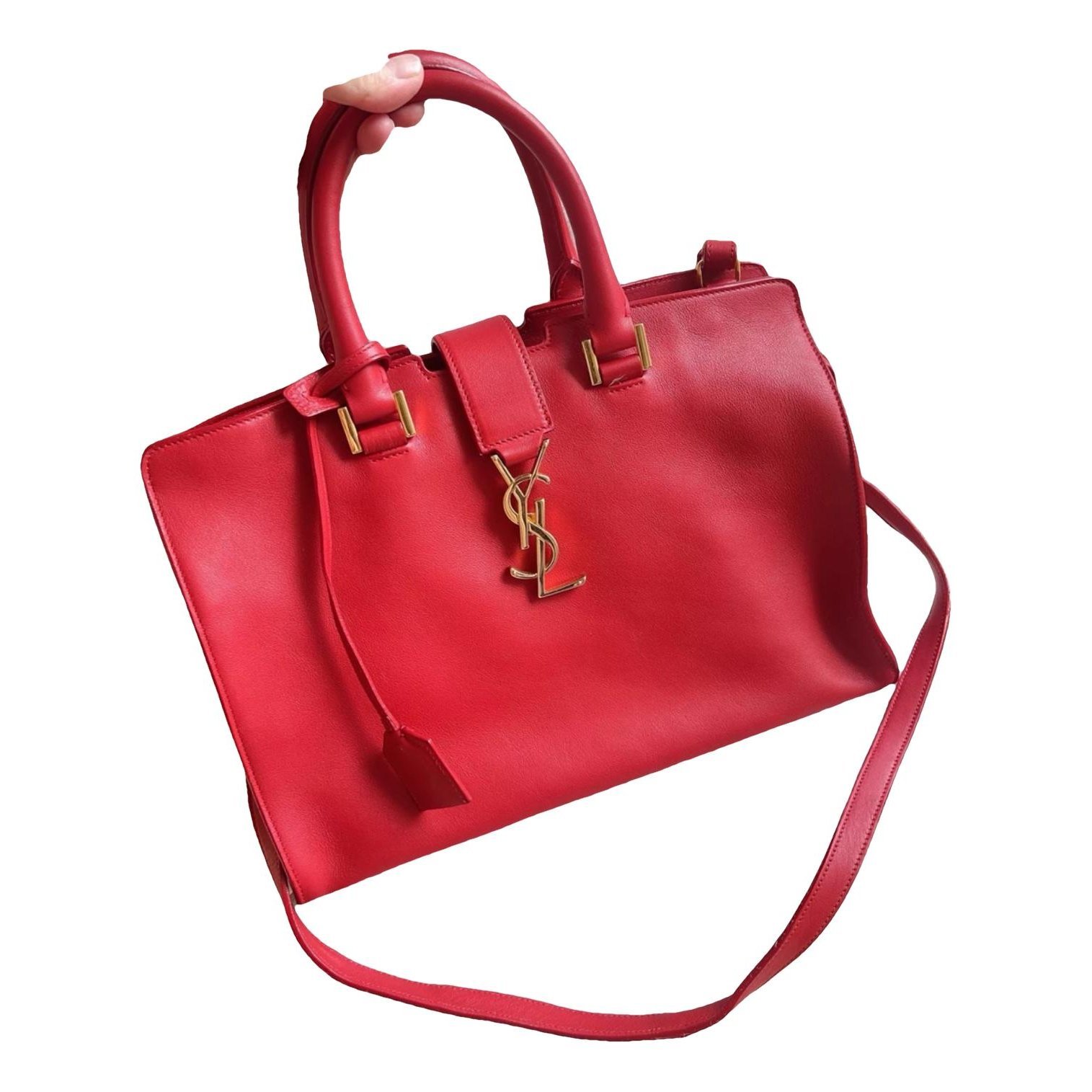 Monogram Cabas leather tote
