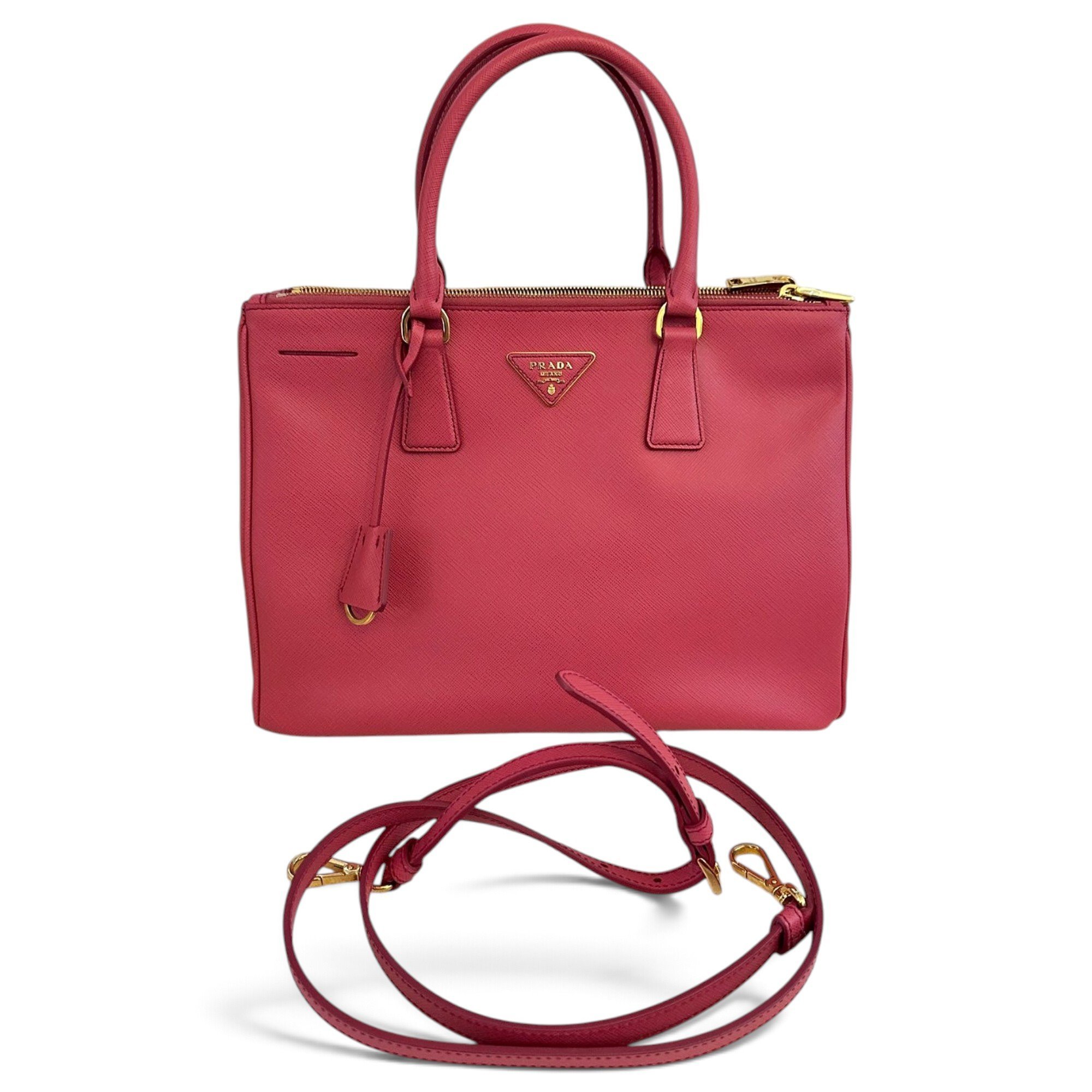Galleria leather handbag