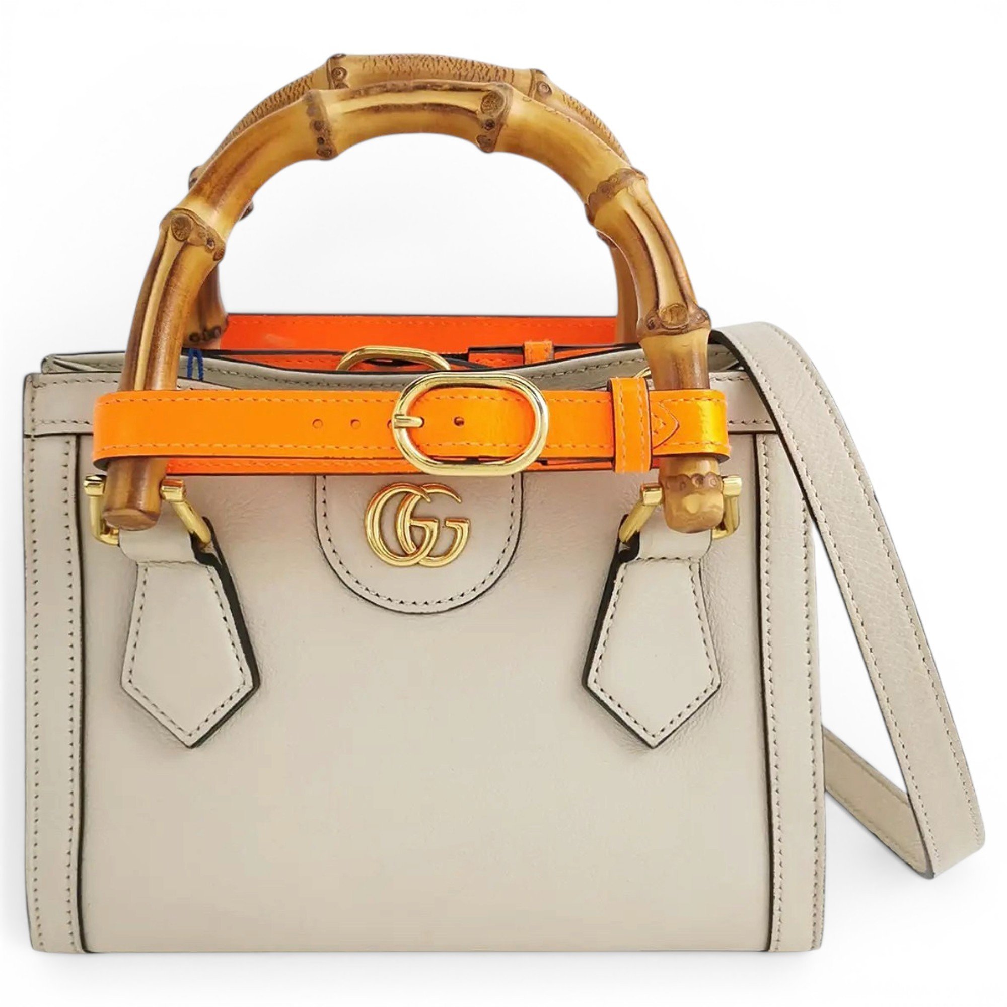 Diana Bamboo leather crossbody bag