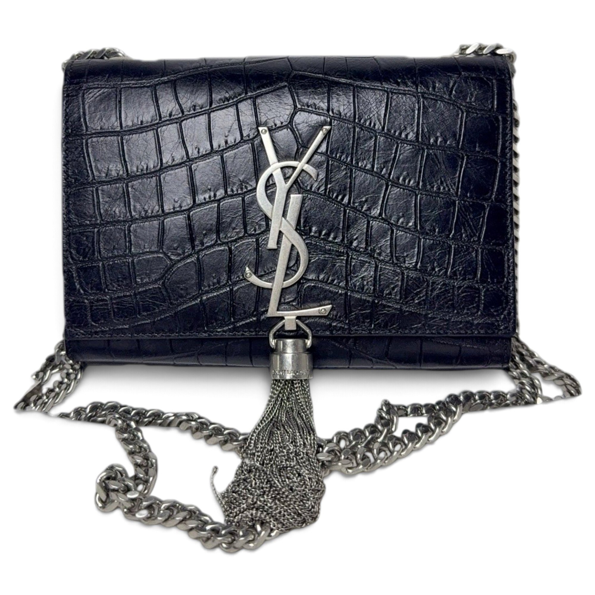 Pompom Kate leather handbag