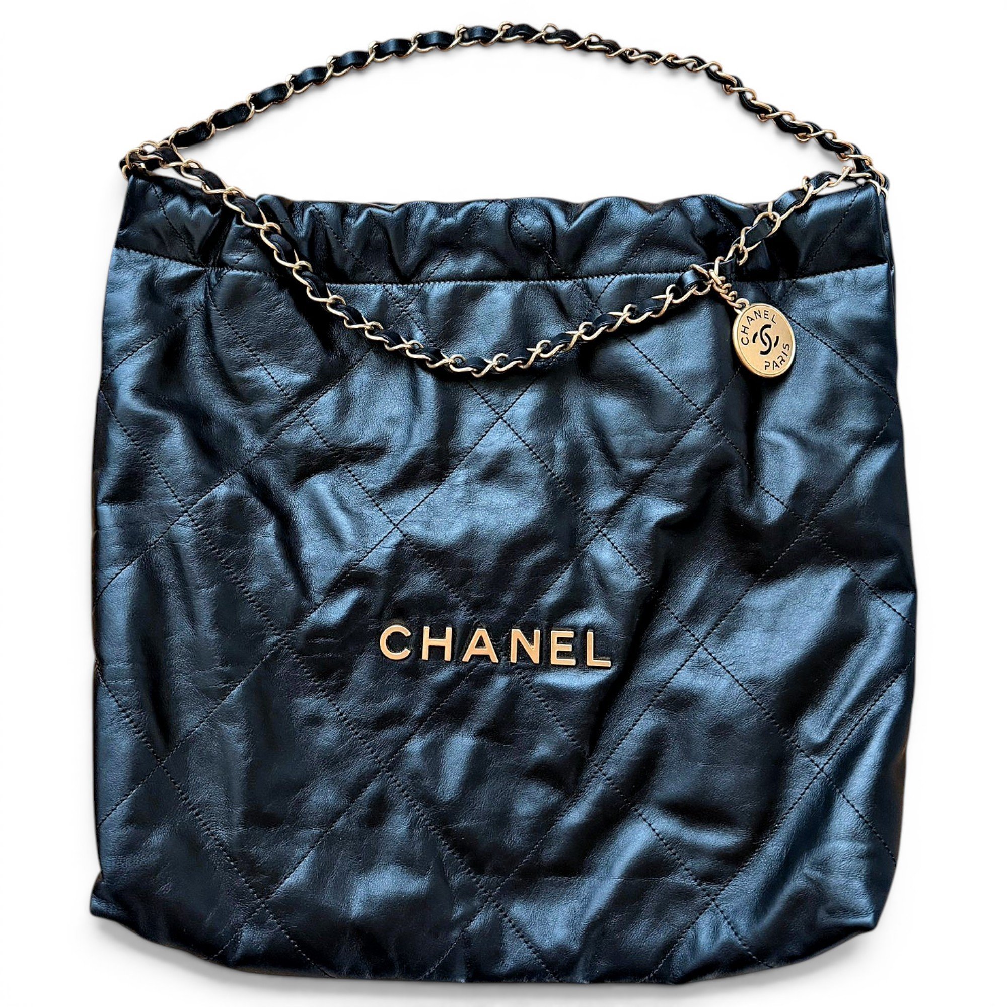 Chanel 22 leather handbag