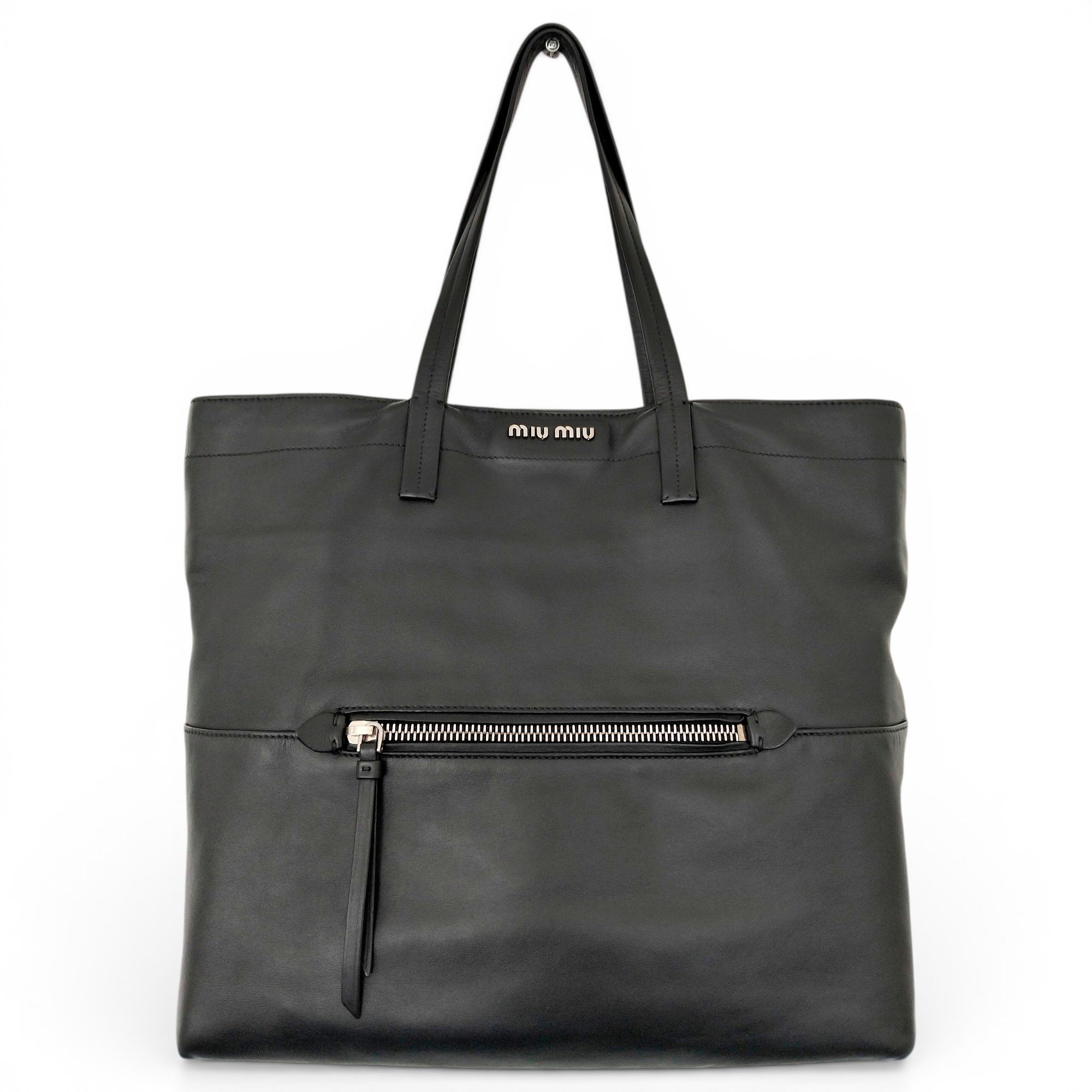 Miu Miu Vitello leather handbag