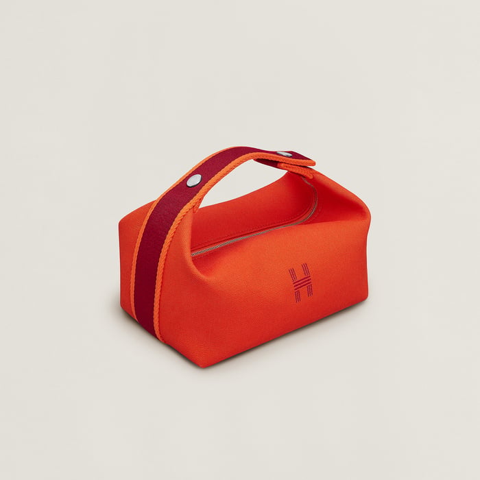 Orange Feu Bride-a-brac Case, Small Model