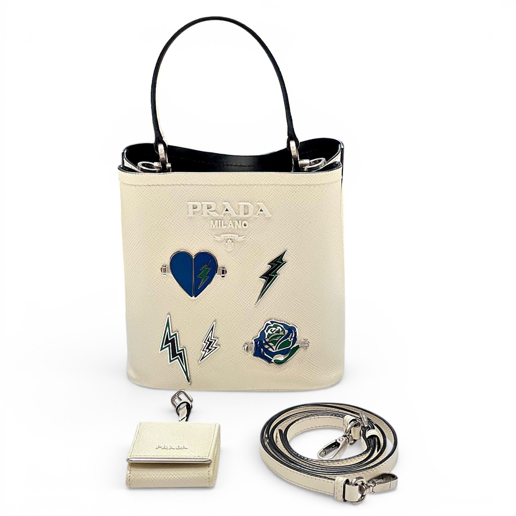 Panier leather handbag