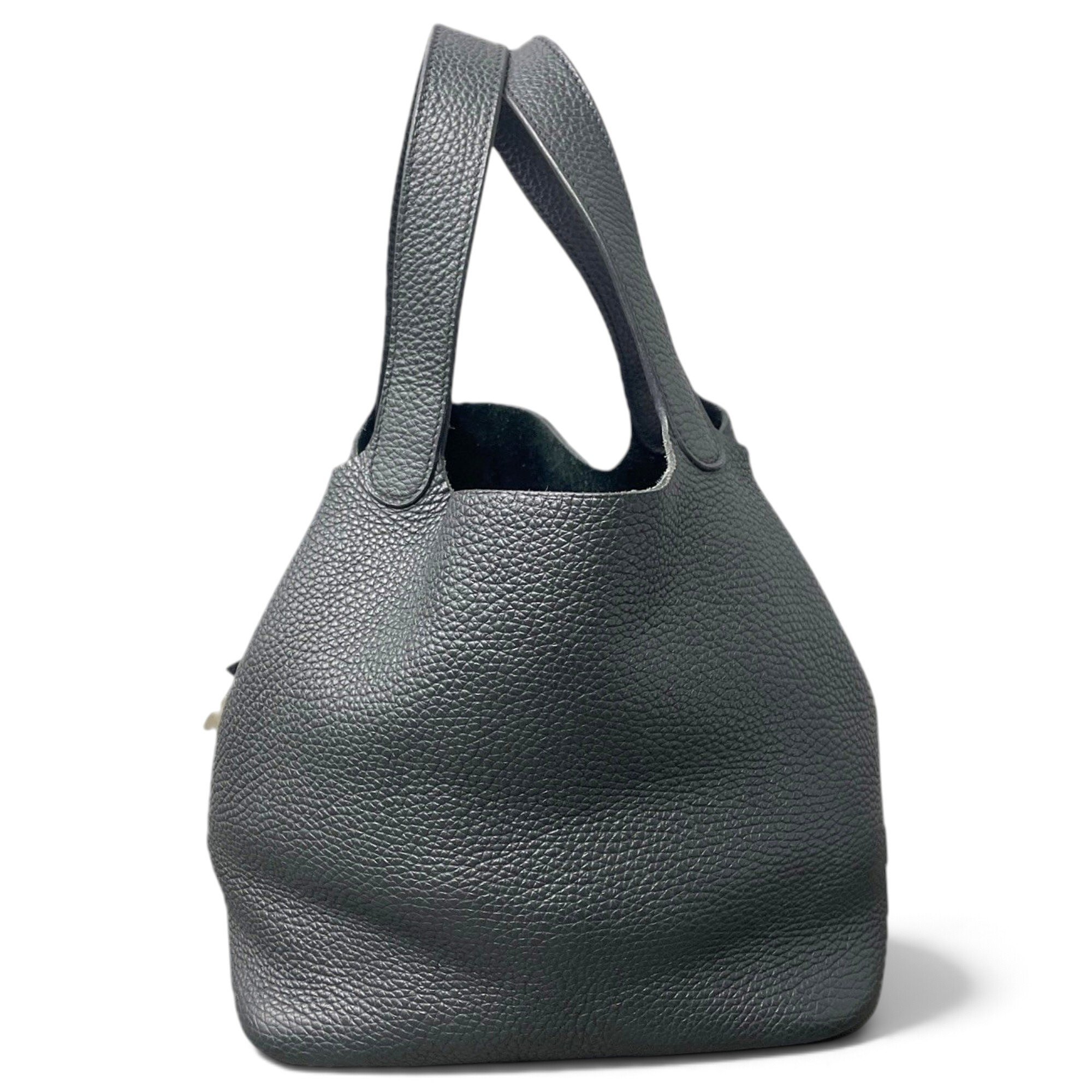 Picotin leather handbag