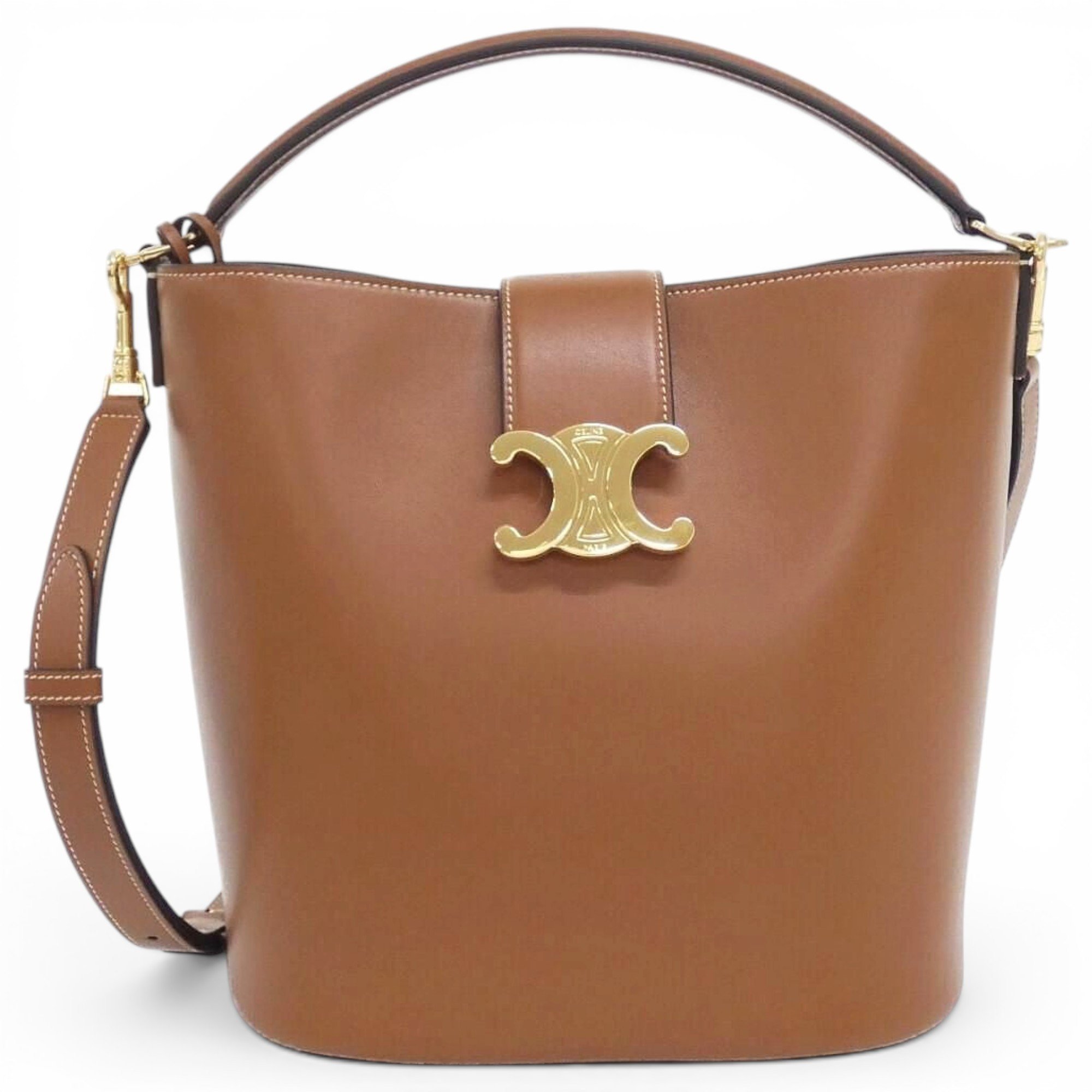 Leather handbag