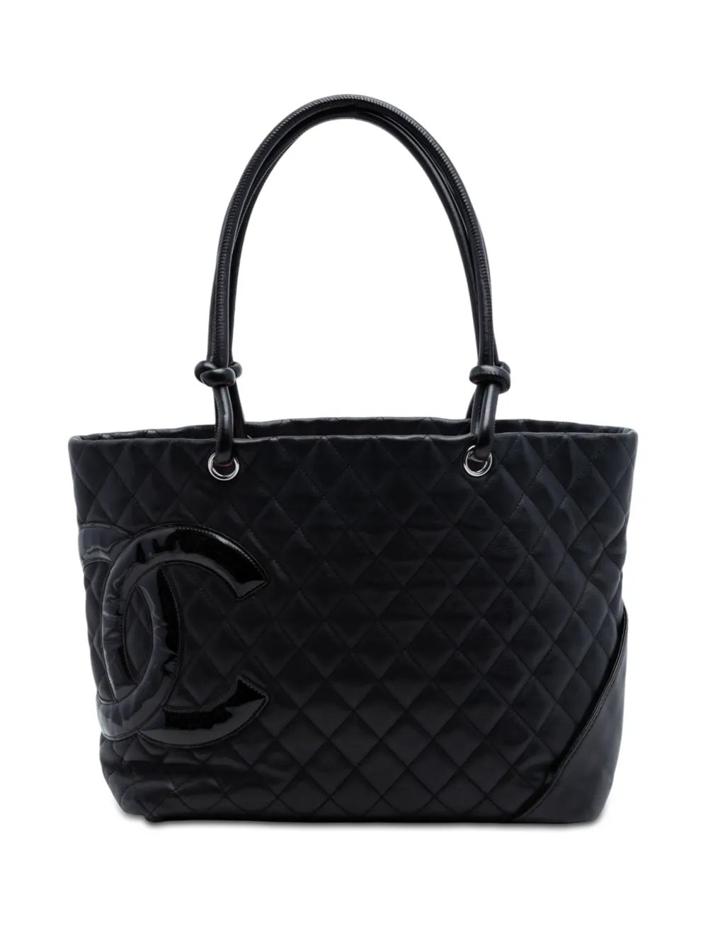2010-2011 Large Lambskin Cambon Ligne tote bag