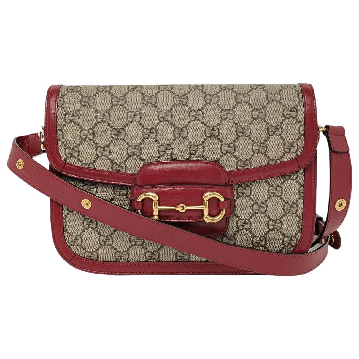 Handle Horsebit 1955 leather crossbody bag
