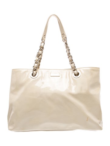 Patent Leather Shoulder Bag Large