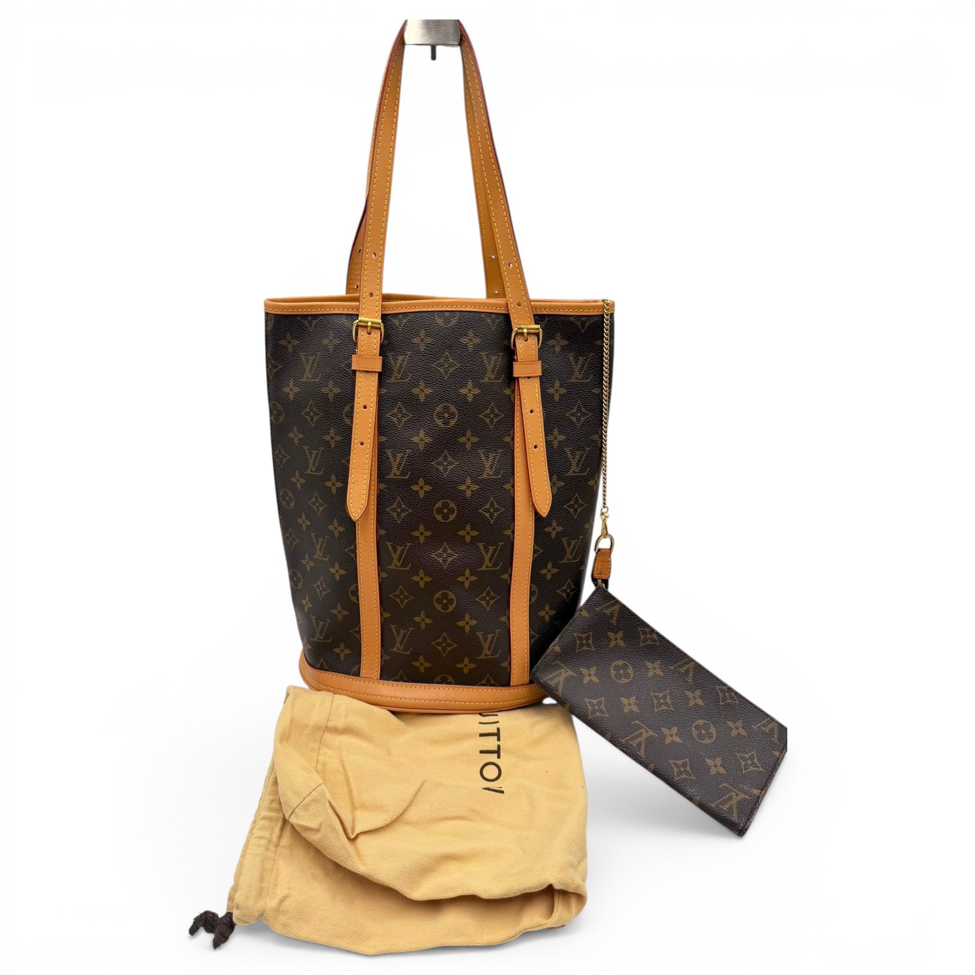 Bucket cloth handbag
