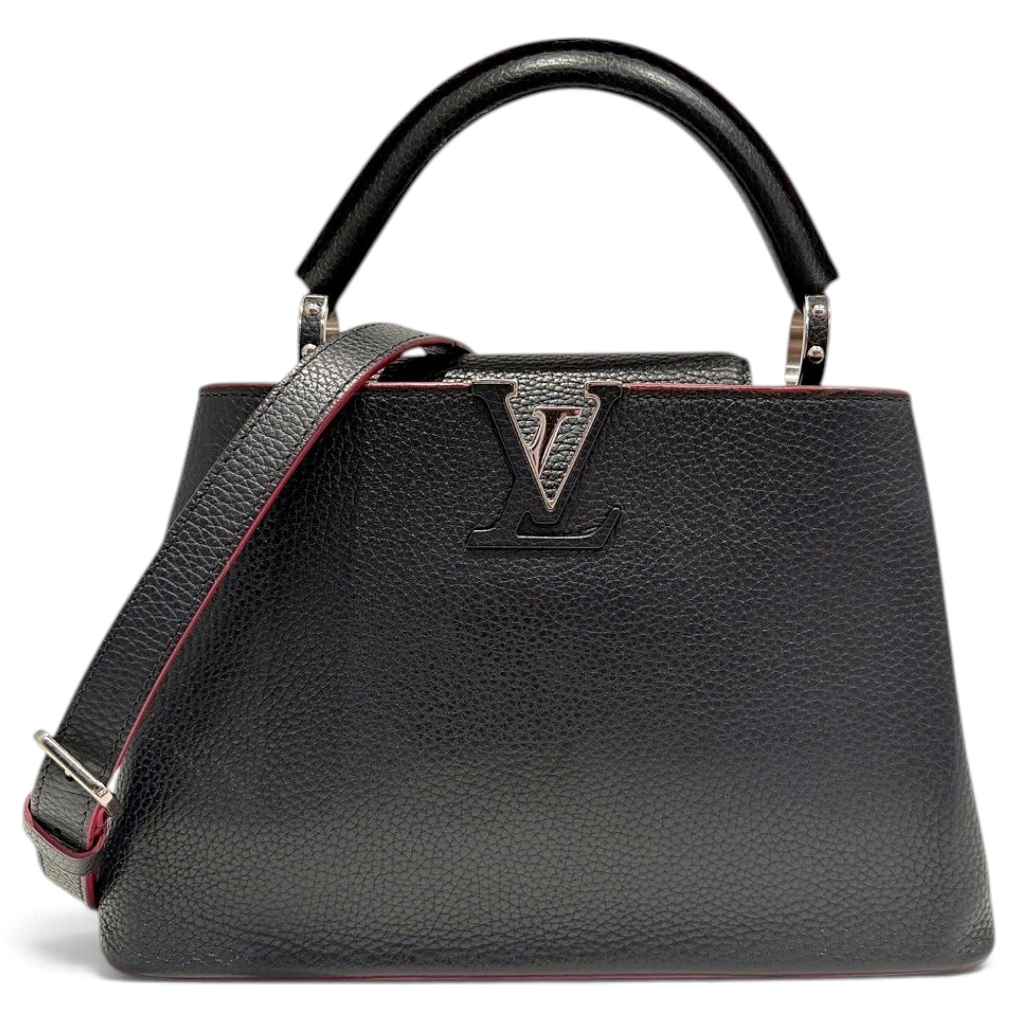 Capucines leather handbag