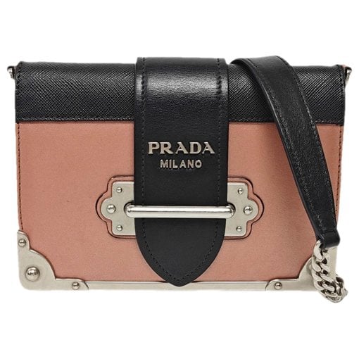 Cahier leather crossbody bag
