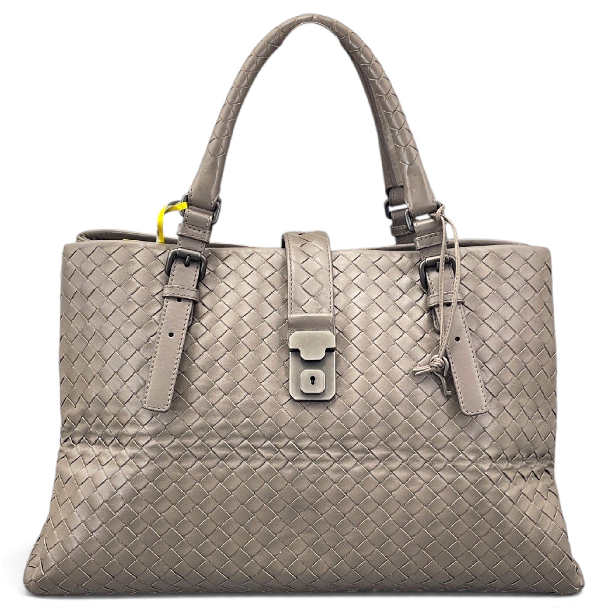 Roma leather tote