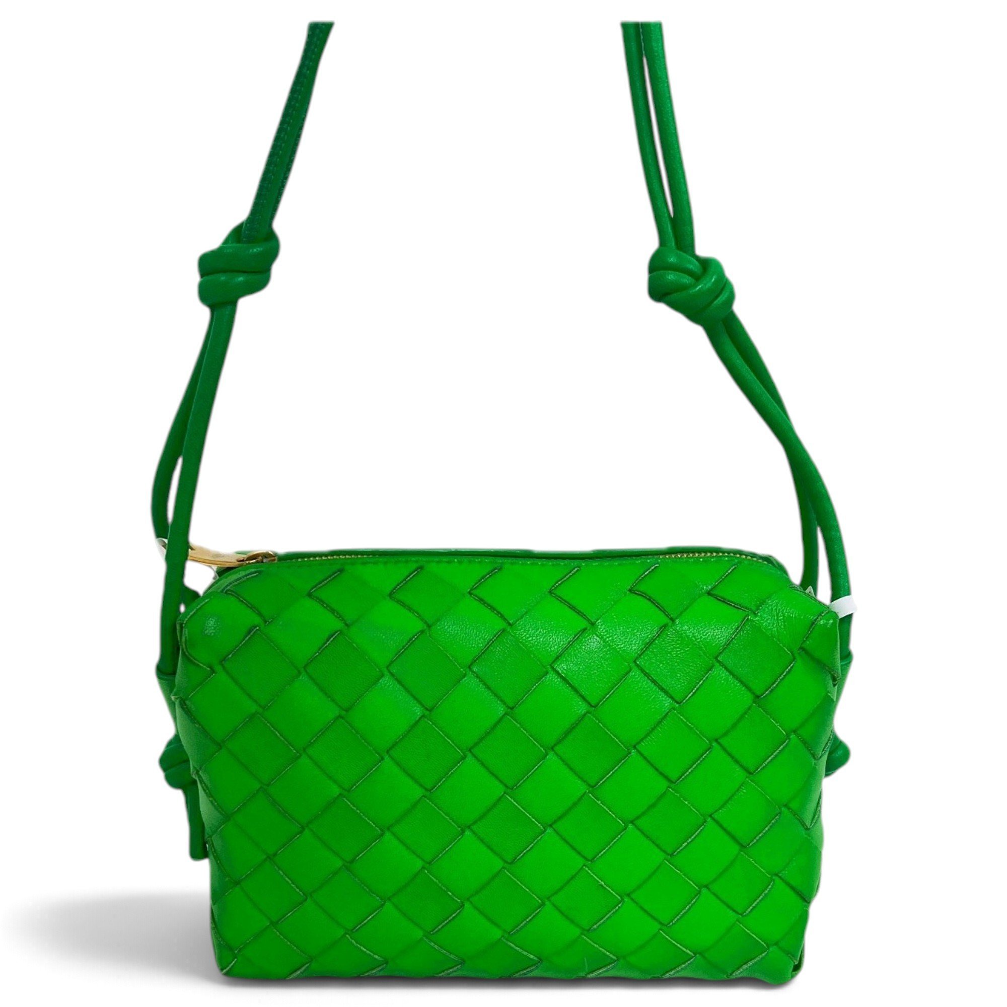 Loop leather handbag