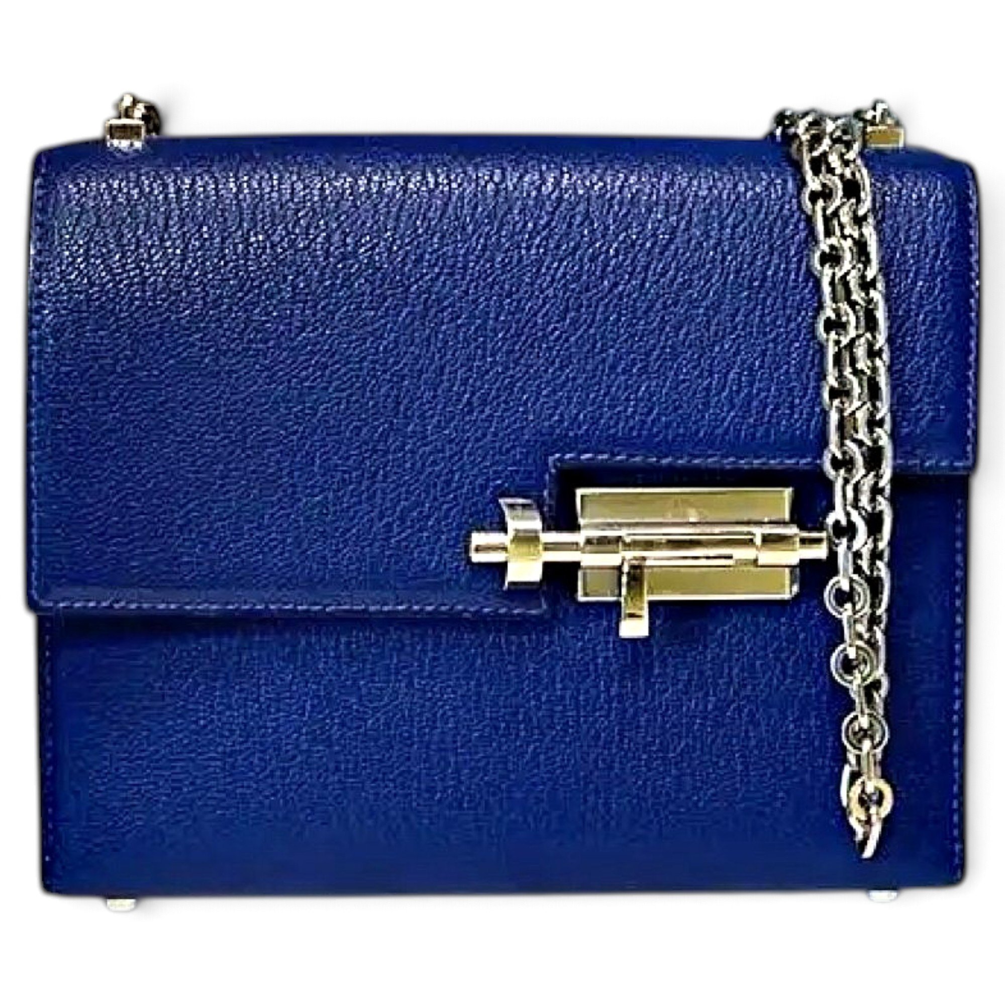 Verrou leather crossbody bag