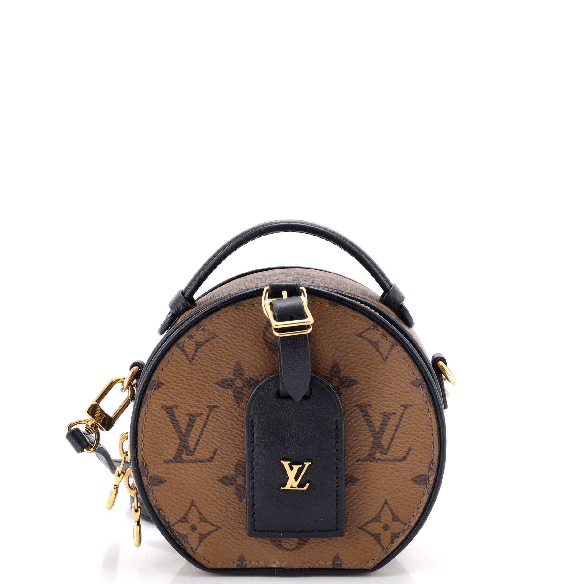Mini Boite Chapeau Bag Reverse Monogram Canvas