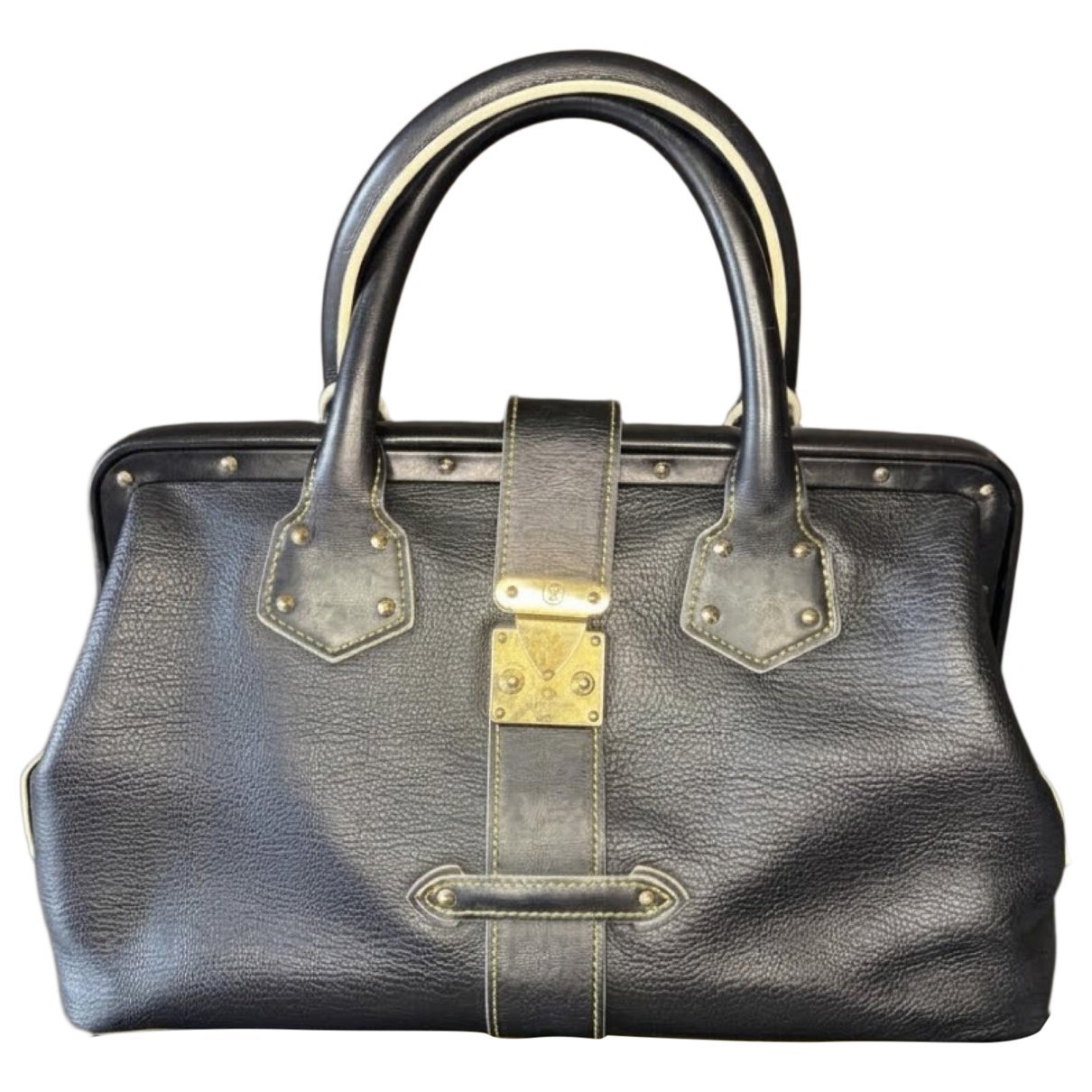 L'Ingénieux leather bowling bag