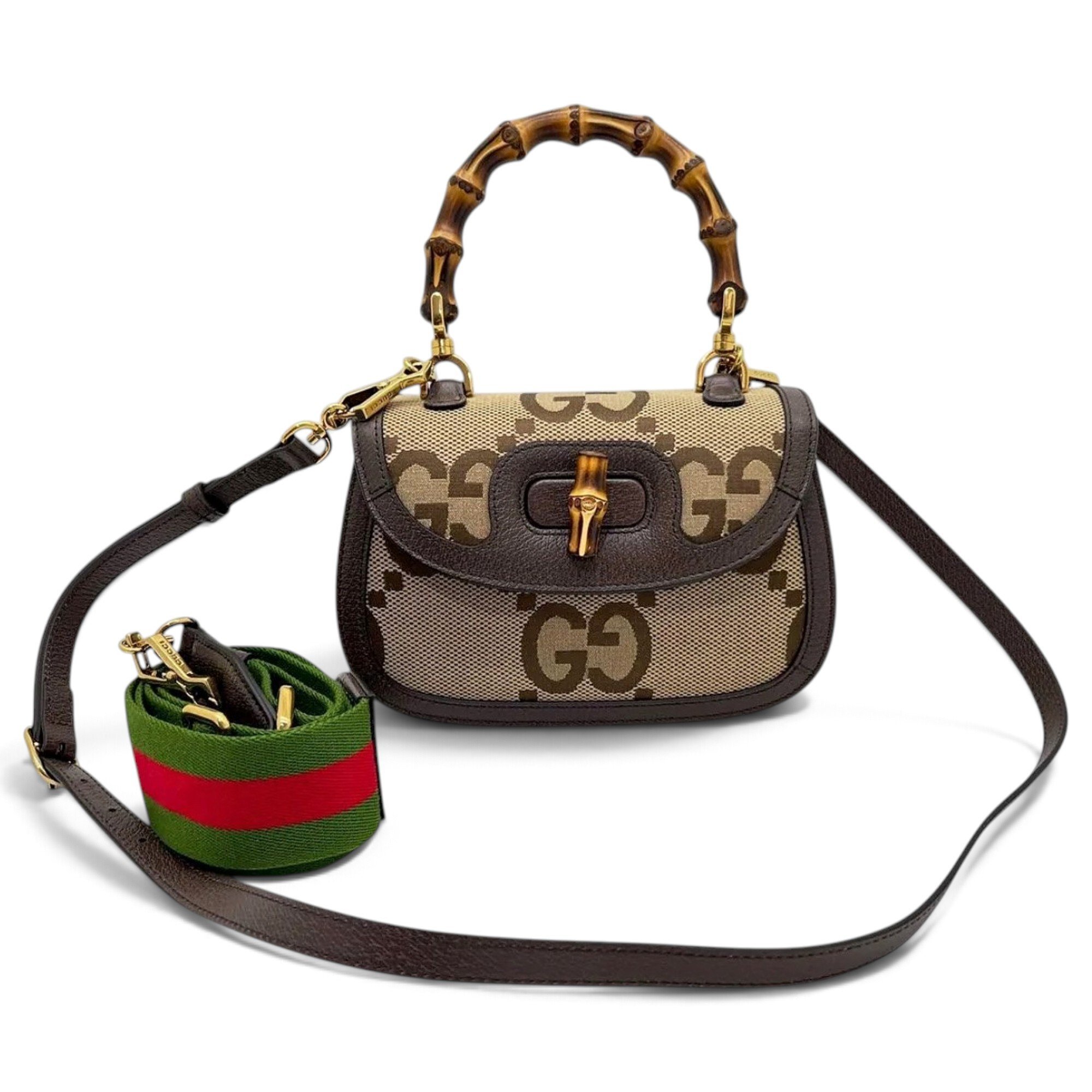 Diana Bamboo leather crossbody bag
