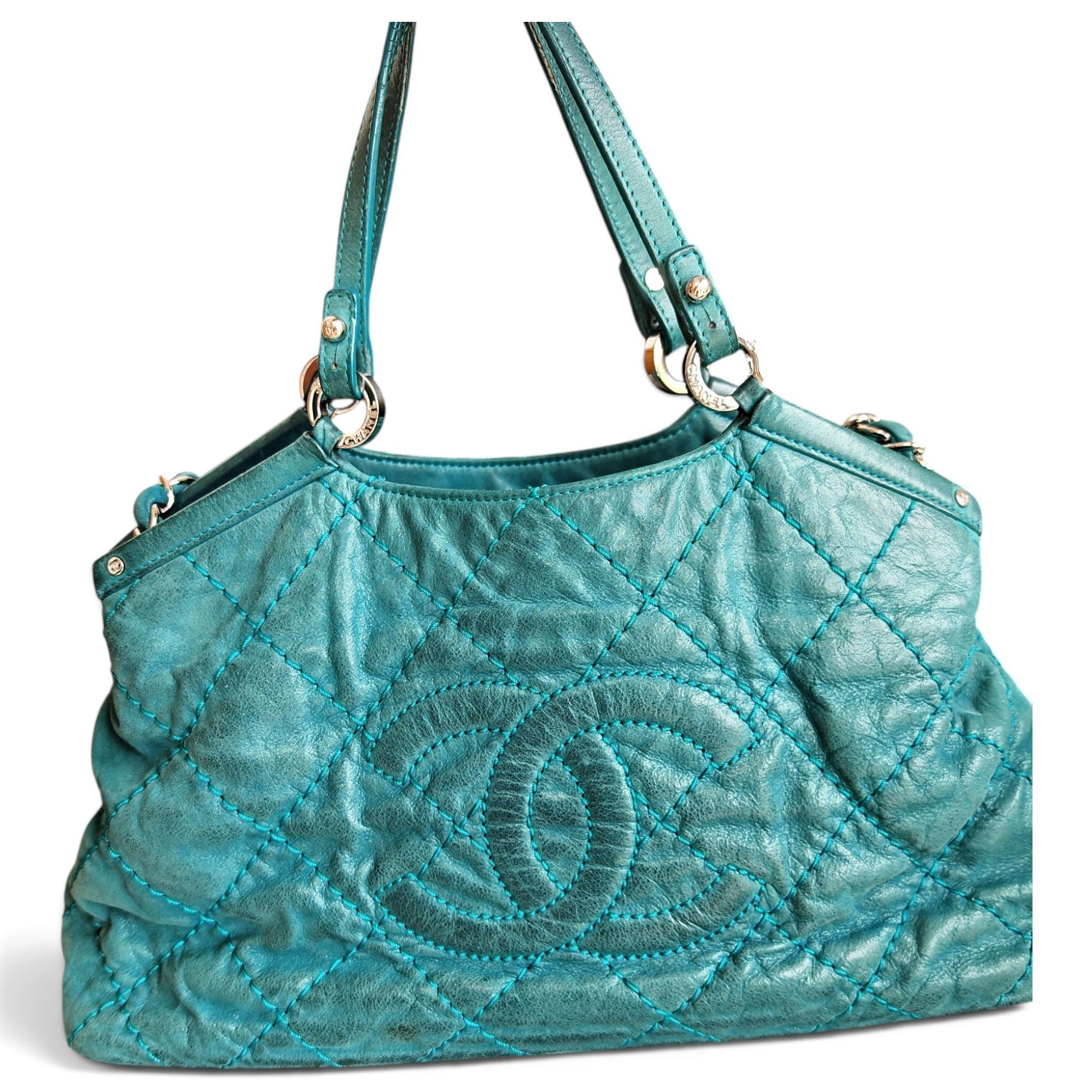 Wild Stitch leather tote