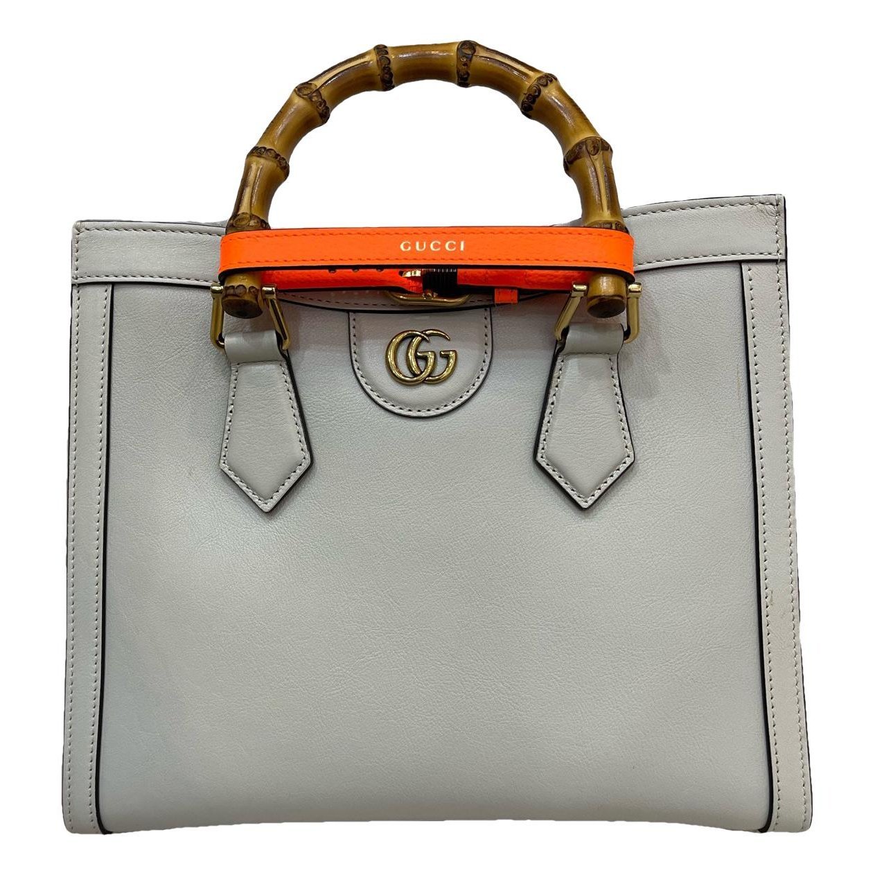 Diana Bamboo leather tote