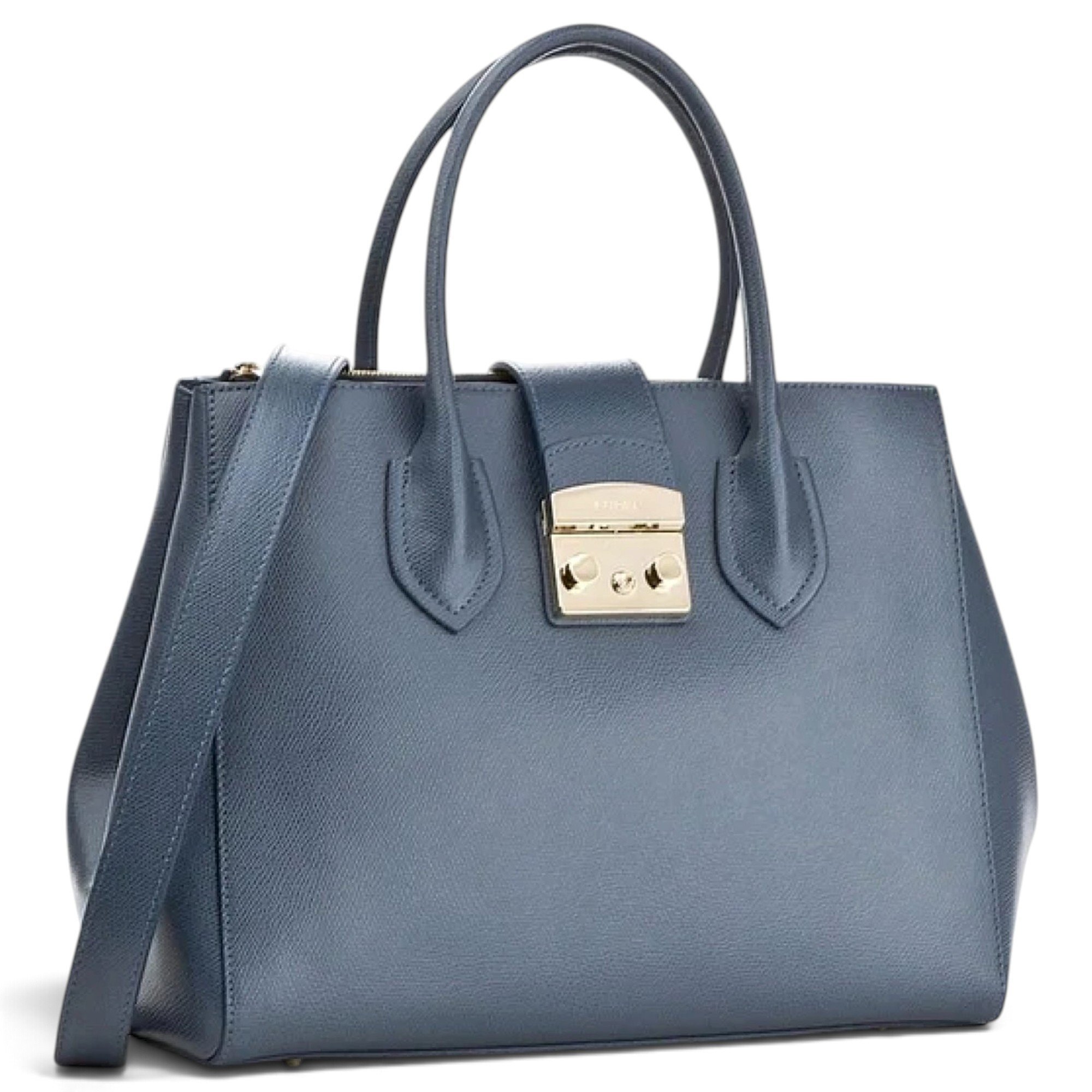 Metropolis leather handbag