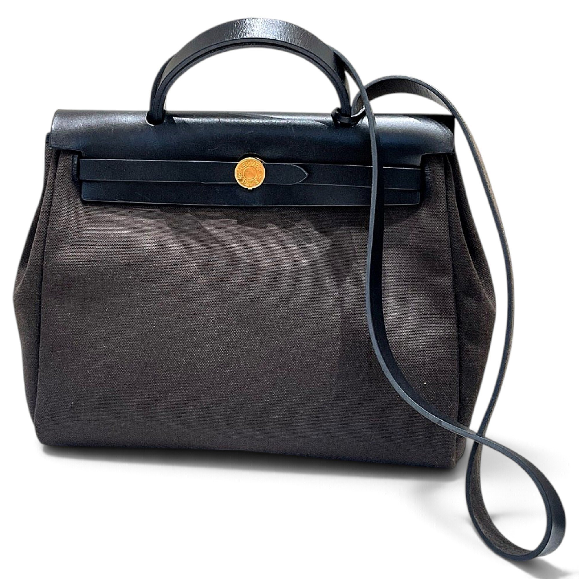 Herbag leather handbag