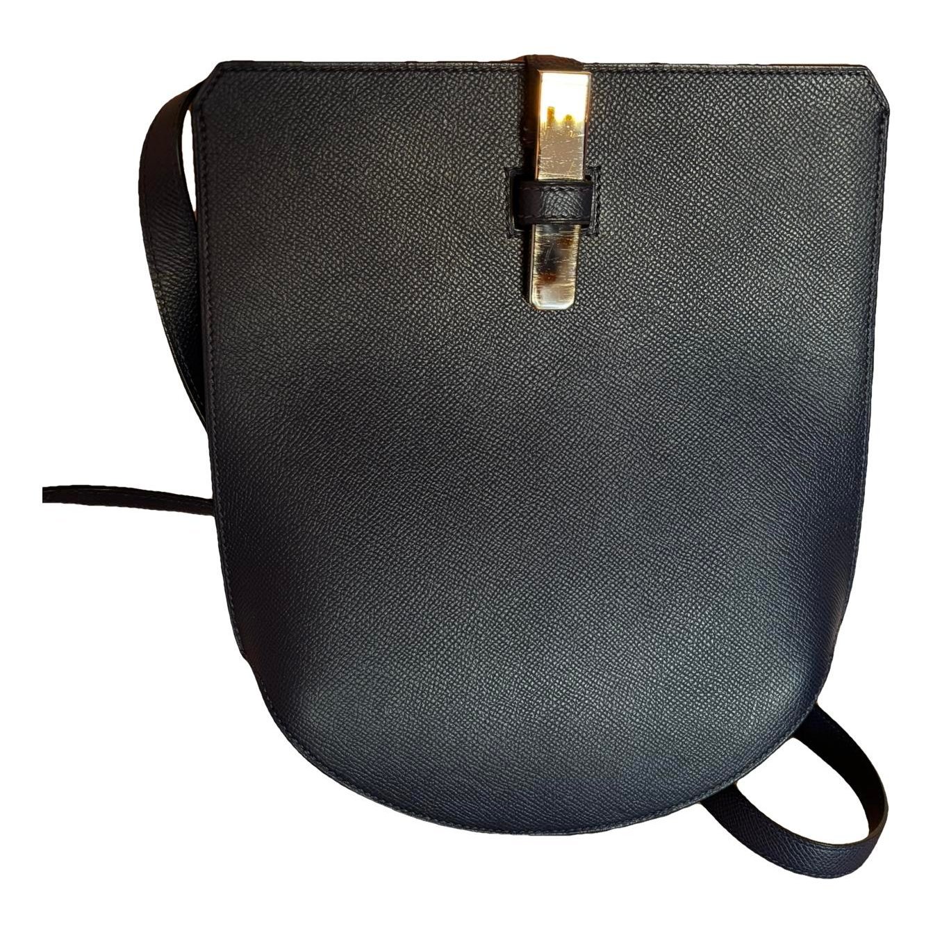 Bâton de craie leather crossbody bag