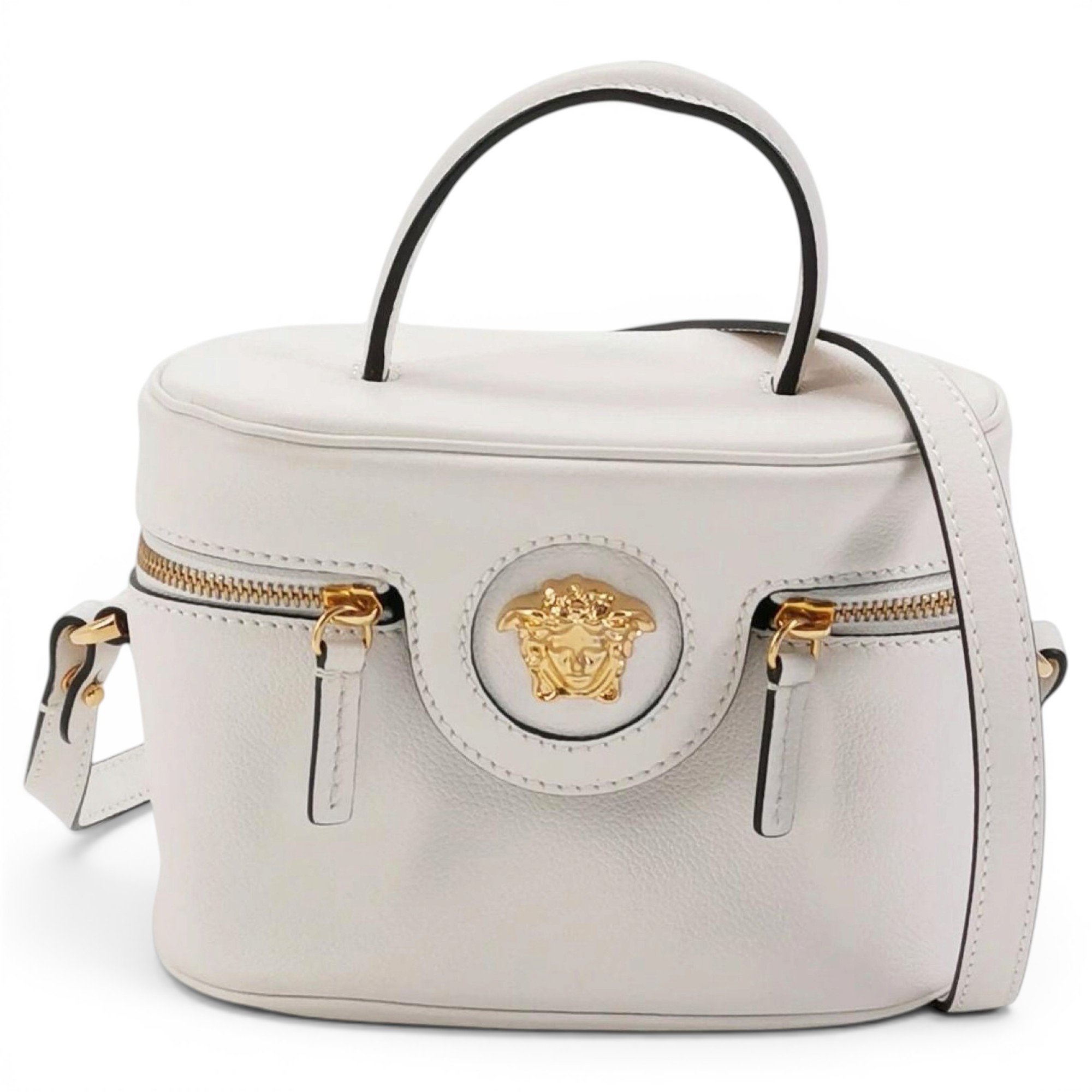 La Medusa leather handbag
