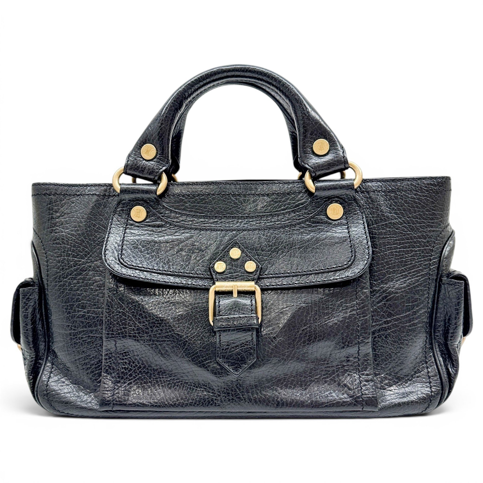 Leather handbag
