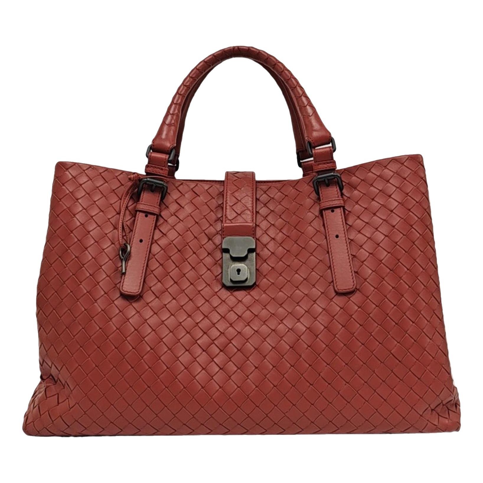 Roma leather handbag