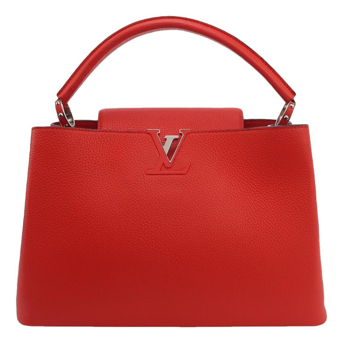 Capucines leather handbag