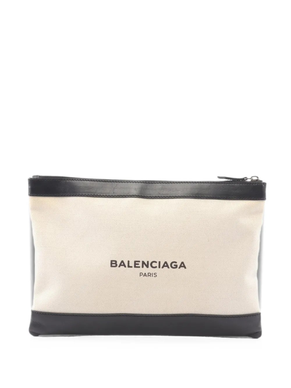 2000s medium Navy Clip clutch bag