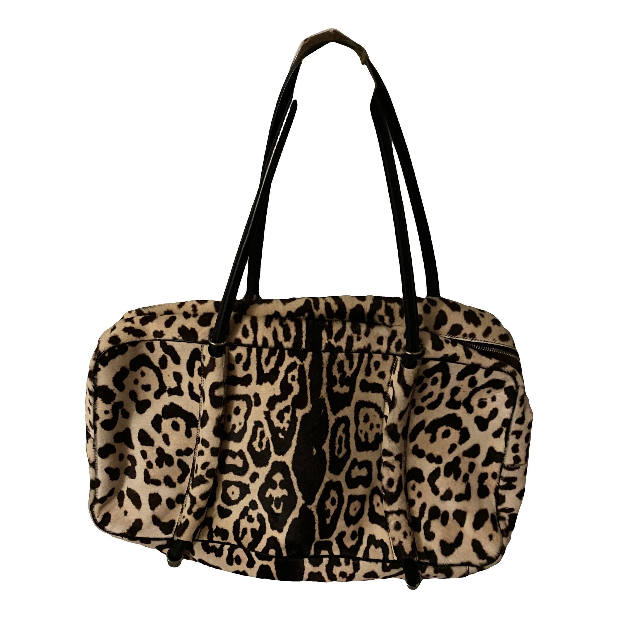 Alaia Pony-style calfskin bowling bag