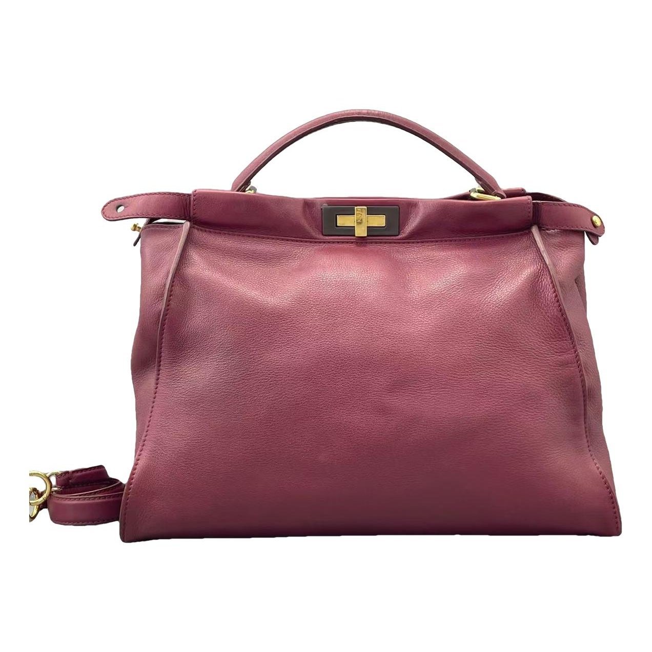 Peekaboo leather crossbody bag