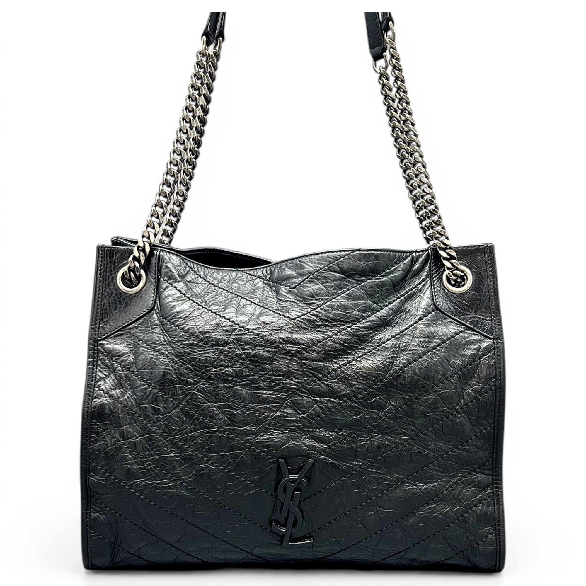 Saint Laurent Loulou Shopping leather tote