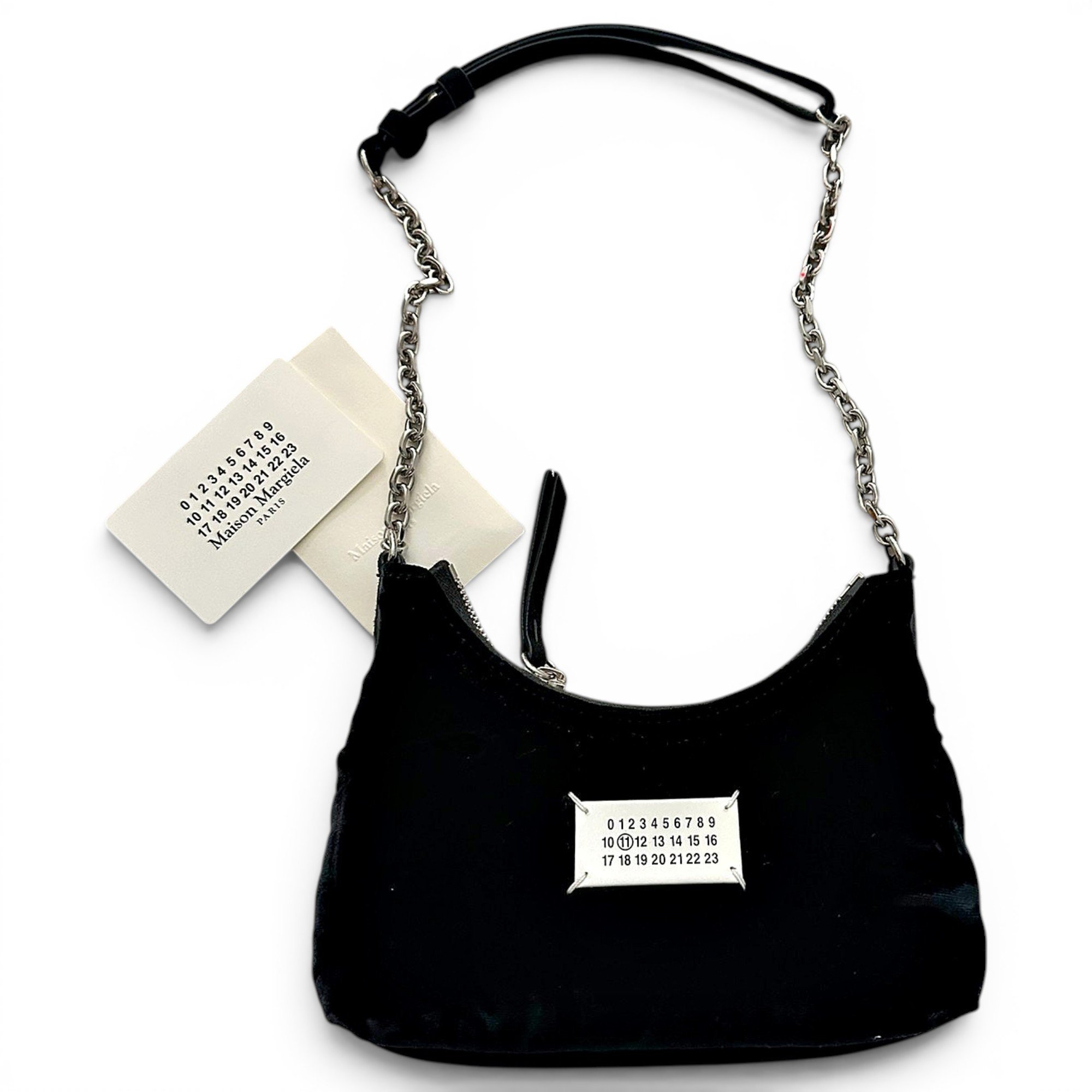 Glam Slam velvet handbag