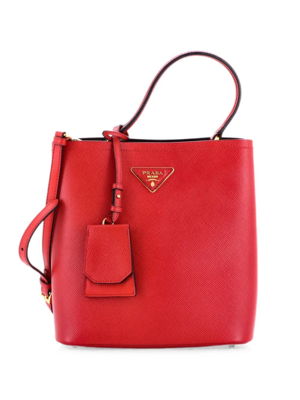 Panier Saffiano Leather Medium bucket bag