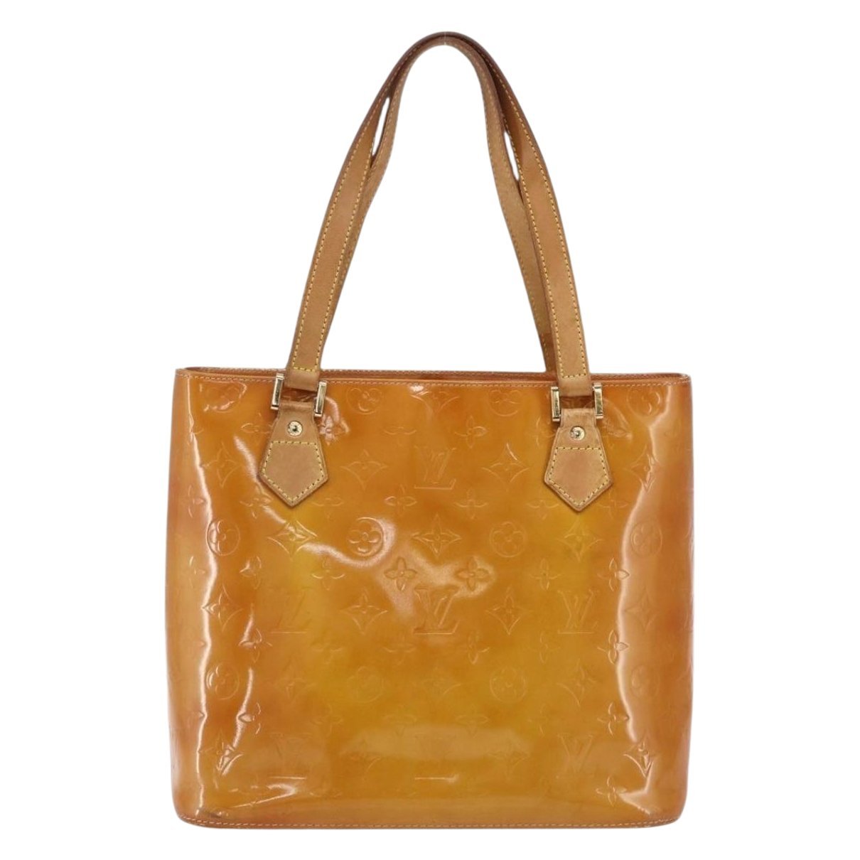 Houston patent leather handbag