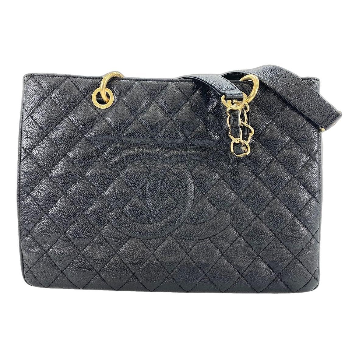 Grand shopping leather tote
