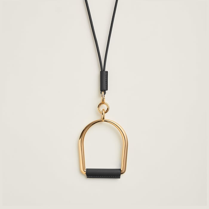 Noir Heritage Equestre Pendant, Large Model