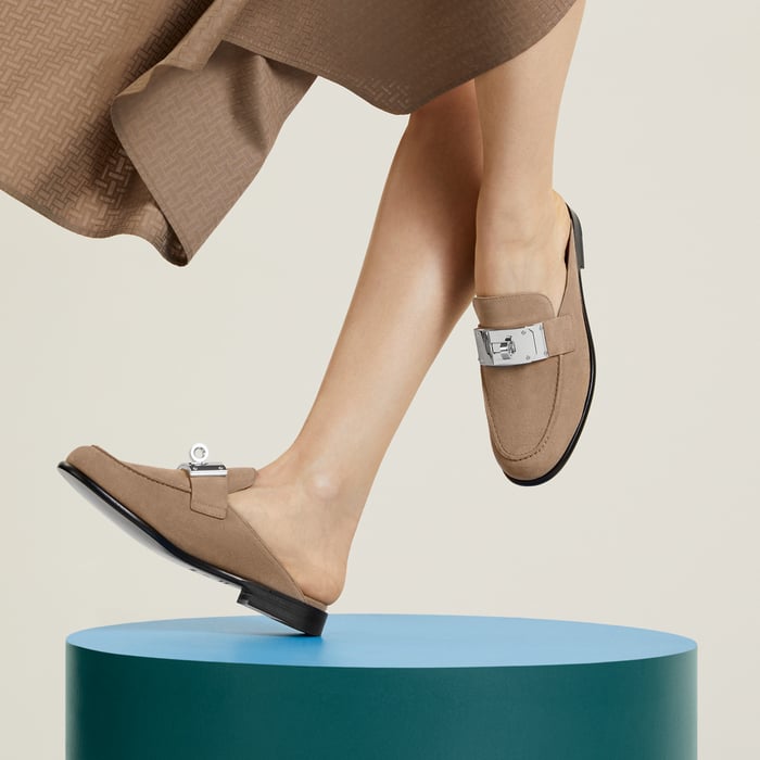 Beige Sable Iota Mule