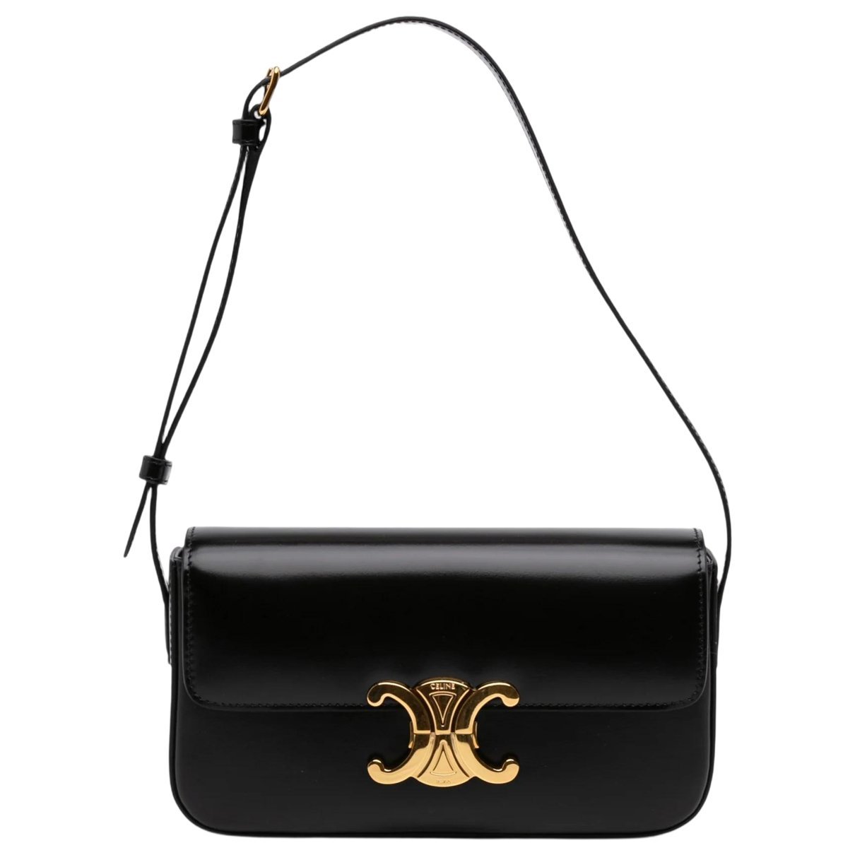 Triomphe leather handbag