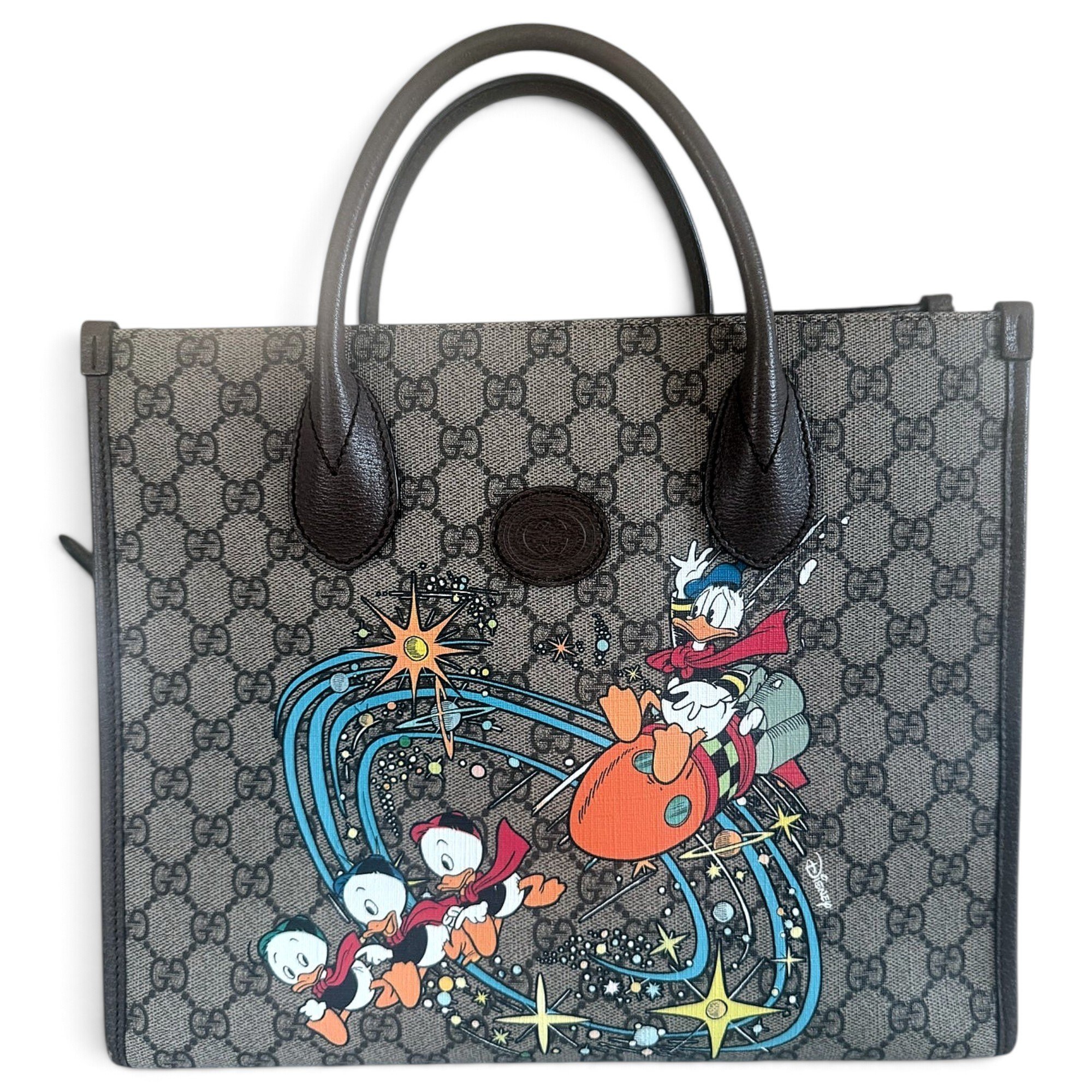 Gucci Giglio leather tote