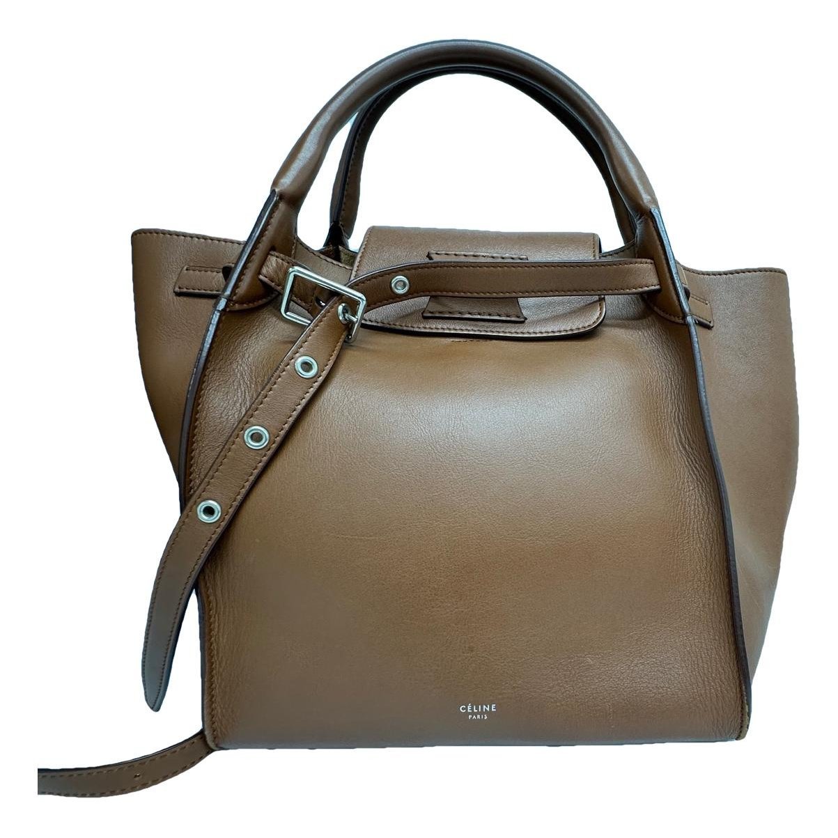 Big Bag leather handbag