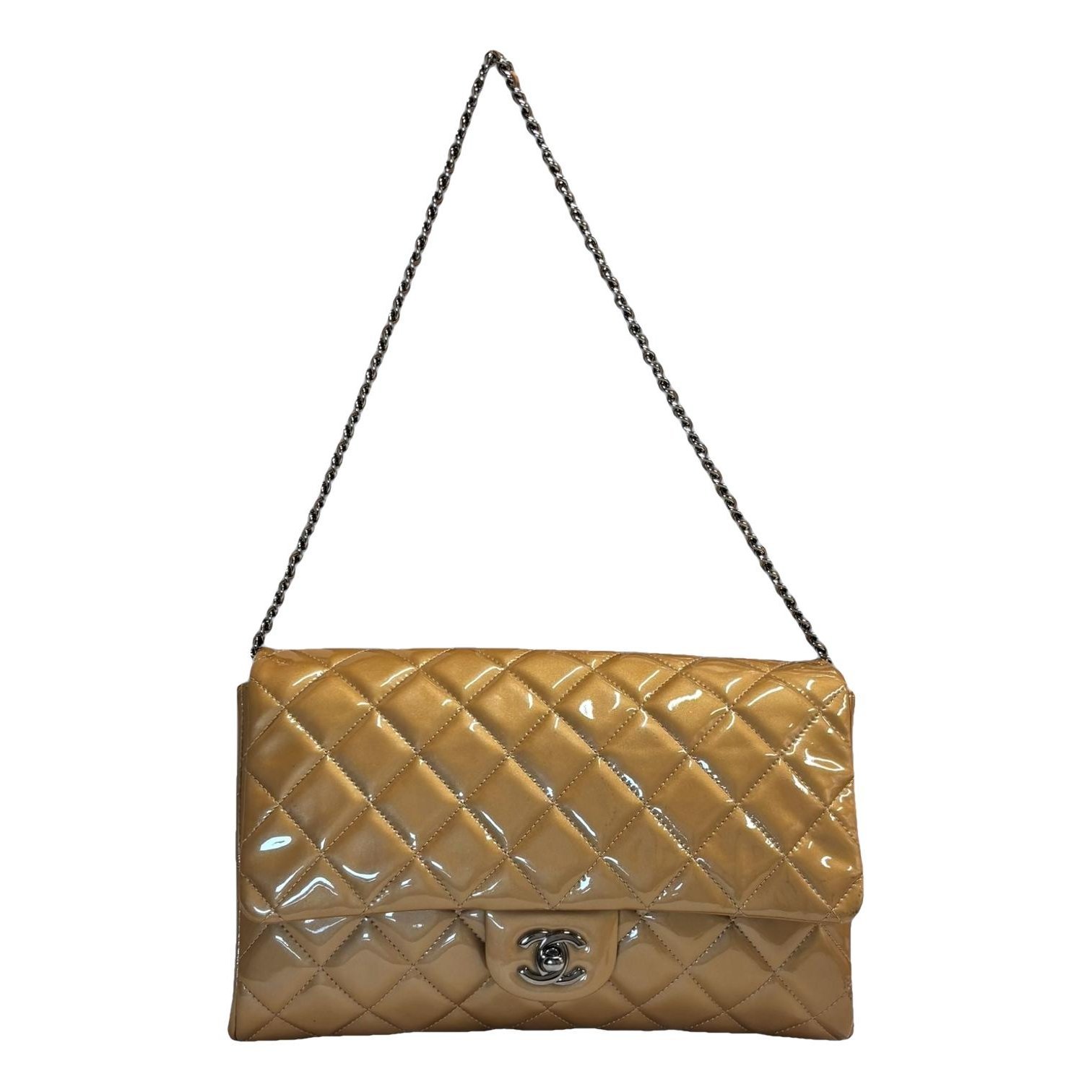 Timeless/Classique patent leather handbag