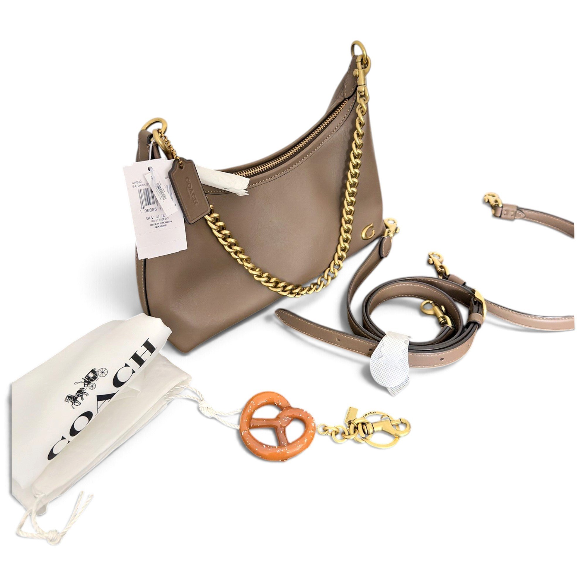 Leather handbag