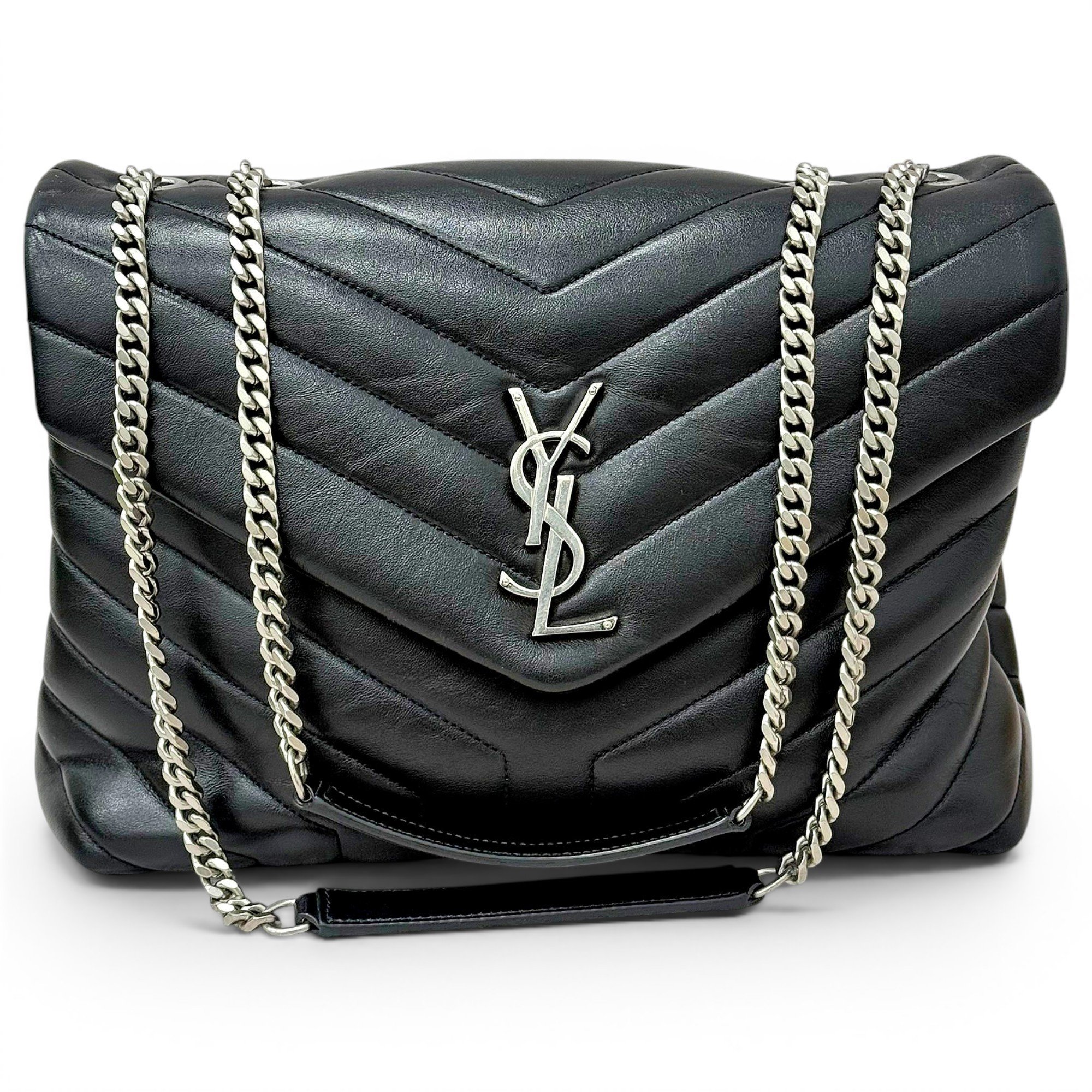 Loulou leather handbag