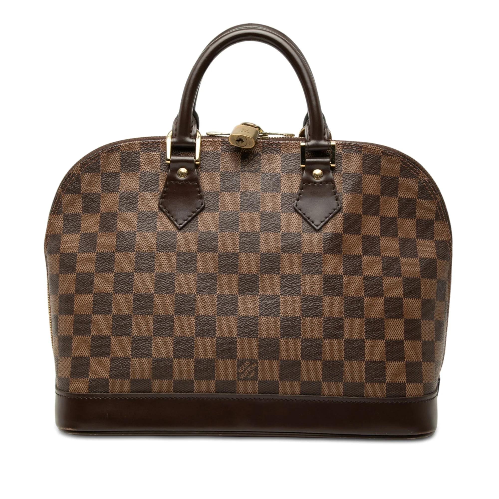 Alma leather handbag
