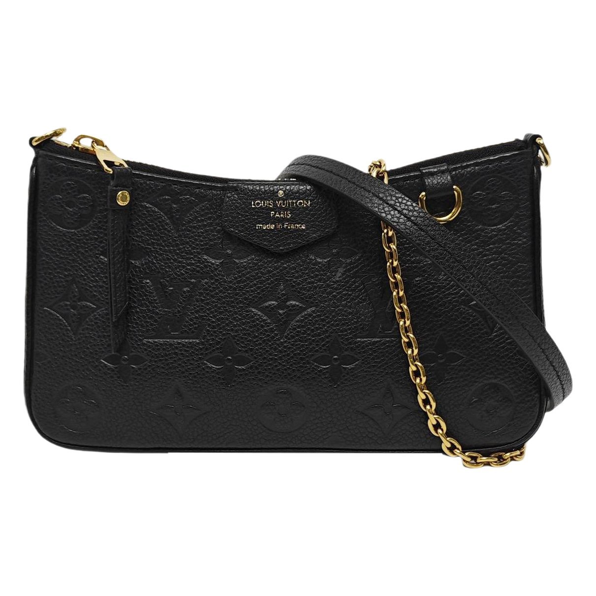 Easy Pouch On Strap leather handbag