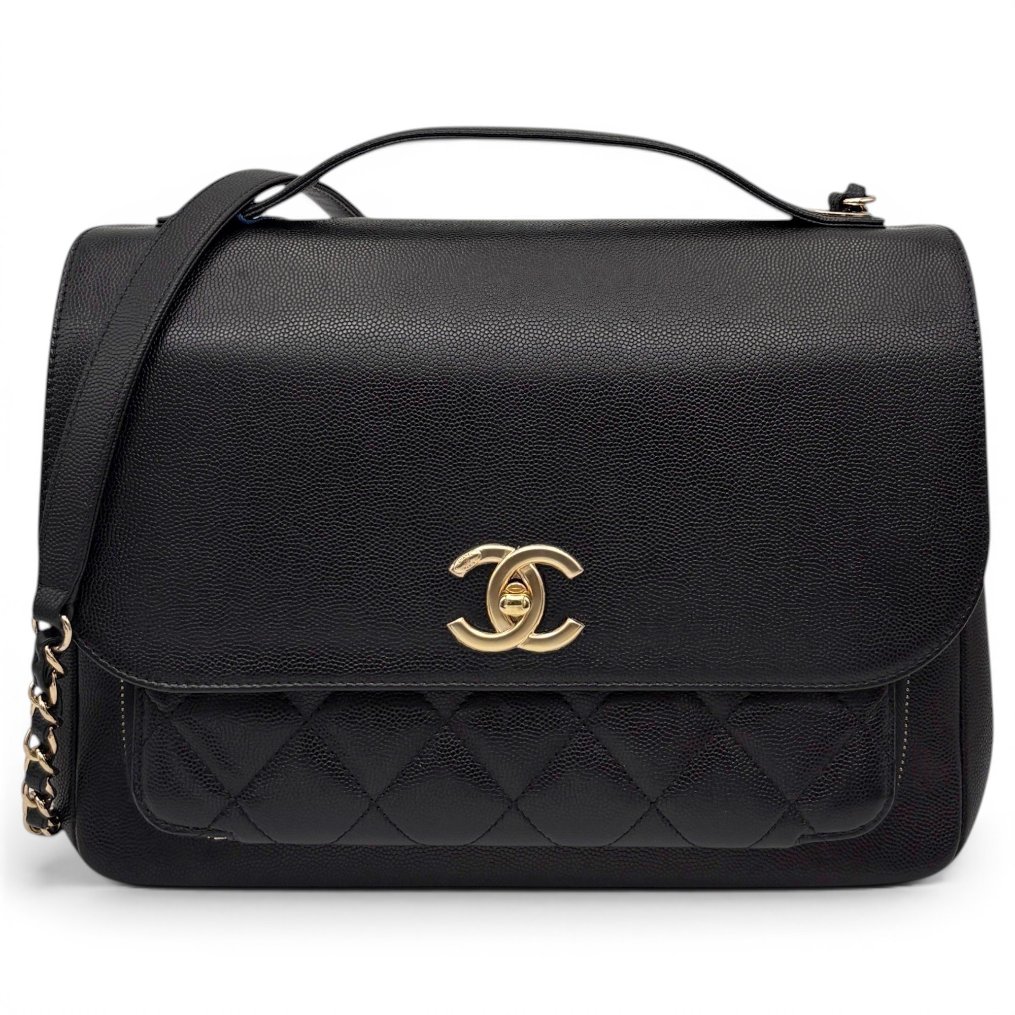 Business Affinity pony-style calfskin crossbody bag